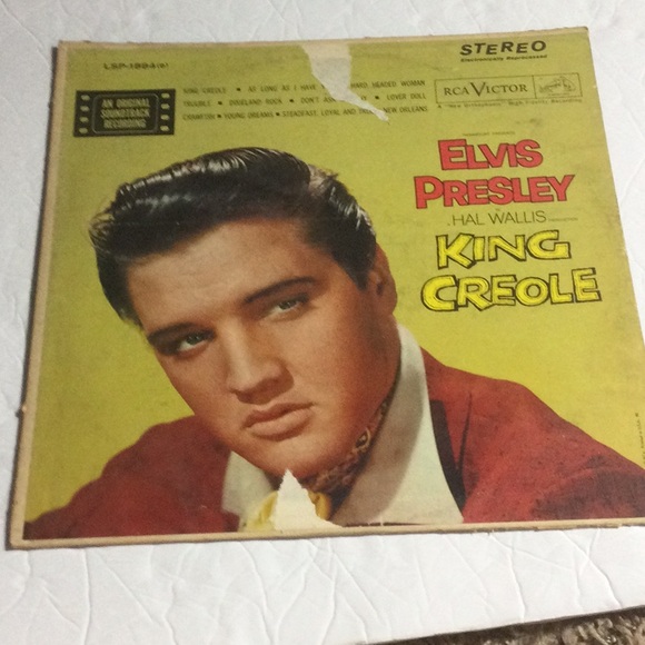 Elvis king creole record vintage - Picture 1 of 2